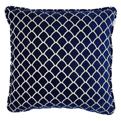 Classic Scallop, Moonlight - (45cm x 45cm) Cushion - Image 3